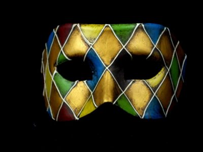 maschera decorata